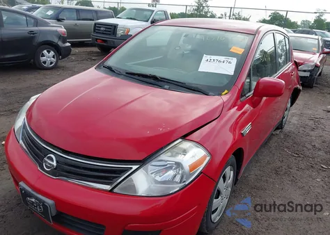 2012 Nissan Versa 1.8 S из США, поврежденный, VIN 3N1BC1CP6CK814264